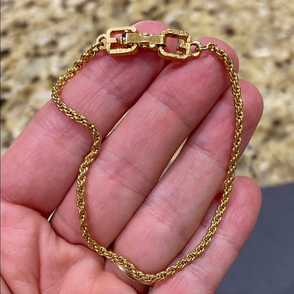 Givenchy Gold Rope Bracelet - Picture 3 of 6